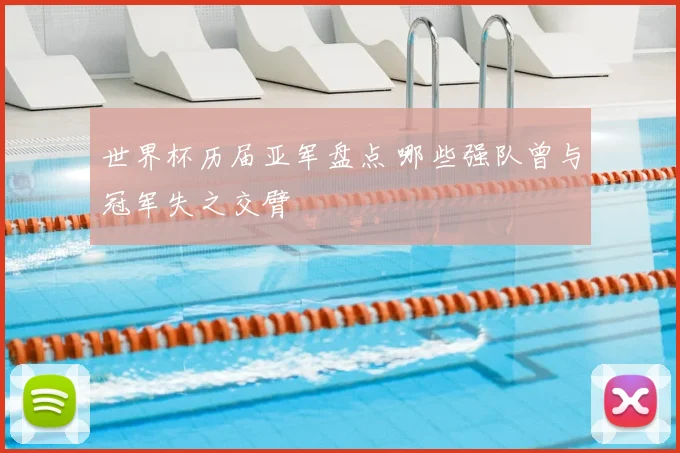 世界杯历届亚军盘点 哪些强队曾与冠军失之交臂